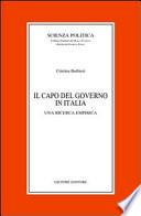 Il capo del governo in Italia