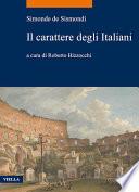 Il carattere degli Italiani