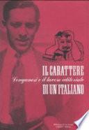 Il carattere di un italiano