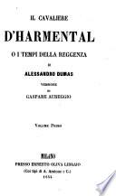 Il cavaliere d'Harmental o i tempi della reggenza