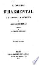 Il cavaliere d'Harmental o i tempi della reggenza