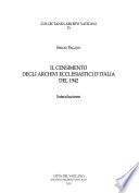 Il censimento degli archivi ecclesiastici d'Italia del 1942: Introduzione
