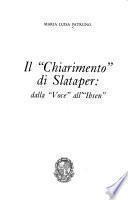 Il chiarimento di Slataper dalla Voce all'Ibsen