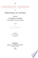 Il Chronicon farfense di Gregorio di Catino