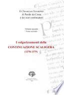 Il Chronicon Veronense di Paride da Cerea e dei suoi continuatori – II/2