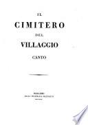 Il cimitero del villagio. Canto