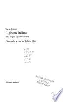 Il cinema italiano dalle origini agli anni ottanta
