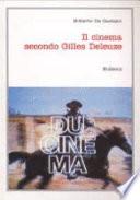 Il cinema secondo Gilles Deleuze