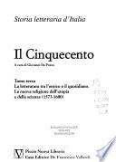 Il Cinquecento: La letteratura tra l'eroico e il quotidiano. La nuova religione dell'utopia e dell scienza (1573-1600)