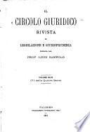Il circolo giuridico L. Sampolo