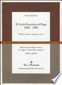 Il Circolo linguistico di Praga (1926-1939)