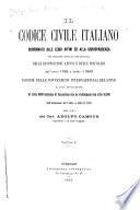 Il Codice civile italiano coordinato alle leggi affini ed alla giurisprudenza