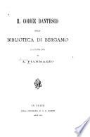 Il codice Dantesco della Biblioteca di Bergamo
