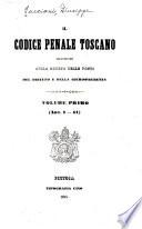 Il Codice penale toscano