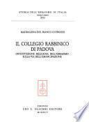 Il Collegio rabbinico di Padova