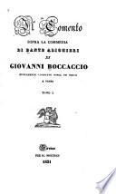 Il comento sopra la Commedia di Dante Alighieri