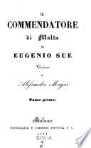 Il Commendatore di Malta. Versione di Alessandro Magni. Vol. 1-3