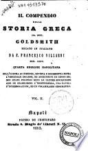 Il compendio della storia greca [di! Goldsmith
