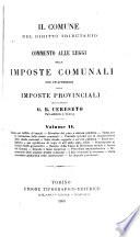 Il comune nel diritto tributario