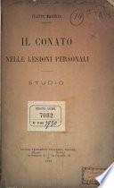 Il conato nelle lesioni personali