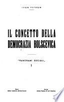 Il concetto della democrazia bolscevica