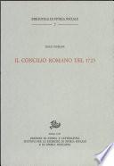 Il Concilio romano del 1725