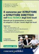 Il concorso per istruttore e istruttore direttivo nell'area tecnica degli enti locali