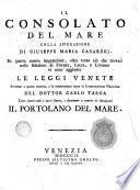 Il consolato del mare colla spiegazione di Giuseppe Maria Casaregj