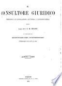 Il consultore giuridico, civile ed ecclesiastico