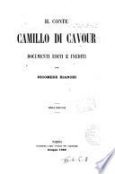 Il conte Camillo di Cavour documenti editi e inediti per Nicomede Bianchi