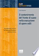 Il contenimento del fronte di scavo nella esecuzione di opere edili
