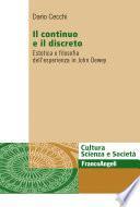 Il continuo e il discreto. Estetica e filosofia dell'esperienza in John Dewey