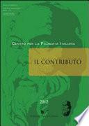 Il contributo (2012)