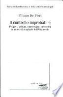 Il controllo improbabile