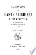 Il convito e le epistole