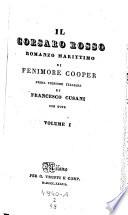 Il corsaro rosso, romanzo marittimo. Versione di Francesco Cusani con note