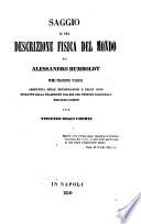 Il cosmo di Alessandro Humboldt