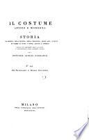 Il costume antico e moderno di tutti i popoli dell' Europa. Il Costume dell' Imperio Ottomano (etc.)