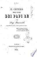 Il criterio della storia dei papi re
