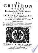 Il criticon