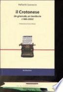 Il Crotonese. Un giornale, un territorio (1980-2005)