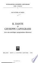 Il Dante di Giuseppe Capograssi