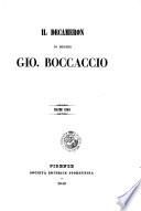 Il Decameron di messer Gio. Boccaccio