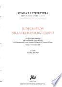 Il Decameron Nella Lettertura Europea