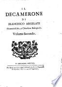 Il Decamerone. (Col ritratto dell'autore.) Vol 1.2