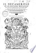 Il decamerone di Giovanni Boccaccio
