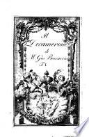 Il Decamerone di M. Gio. Boccaccio