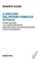 Il declino del potere pubblico in Italia