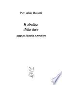 Il declino della luce