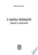 Il delitto Matteotti